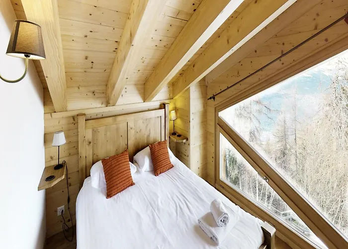 木屋 Tranquil With Balcony Fey (Nendaz)